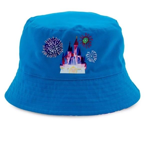 Disney Parks Joey Chou Adult Reversible 2 in 1 Bucket Hat Mickey, Dumbo & Others - Picture 2 of 12